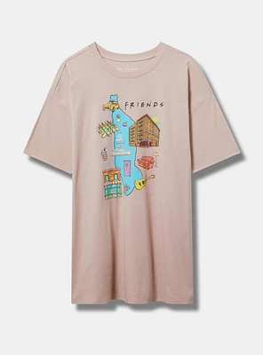 Friends Oversize Tunic Tee