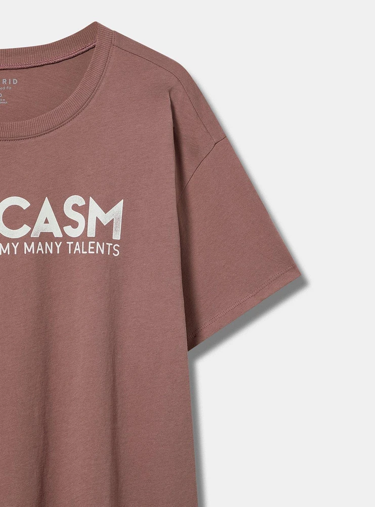 Sarcasm Relaxed Fit Tee