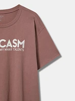 Sarcasm Relaxed Fit Tee