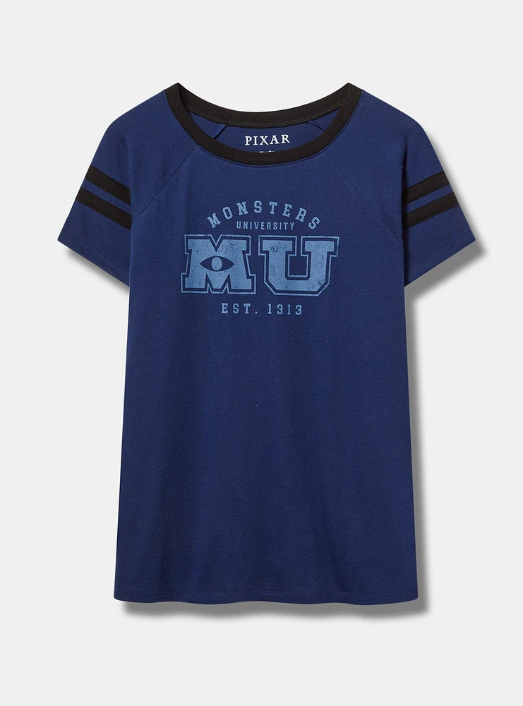 Monsters University Classic Cotton Varsity Tee