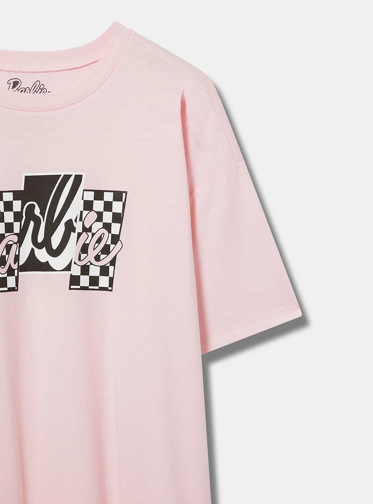 Barbie Oversized Cotton Crew Tee
