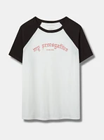 Britney Spears Classic Cotton Raglan Tee
