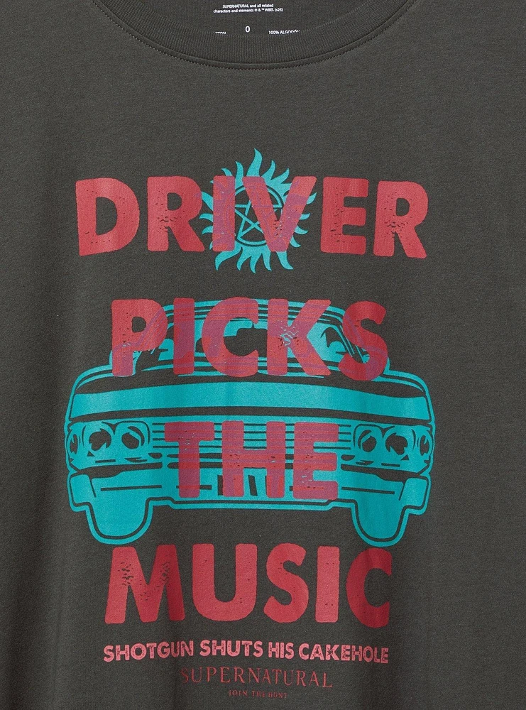 Supernatural Relaxed Cotton Crew Tee