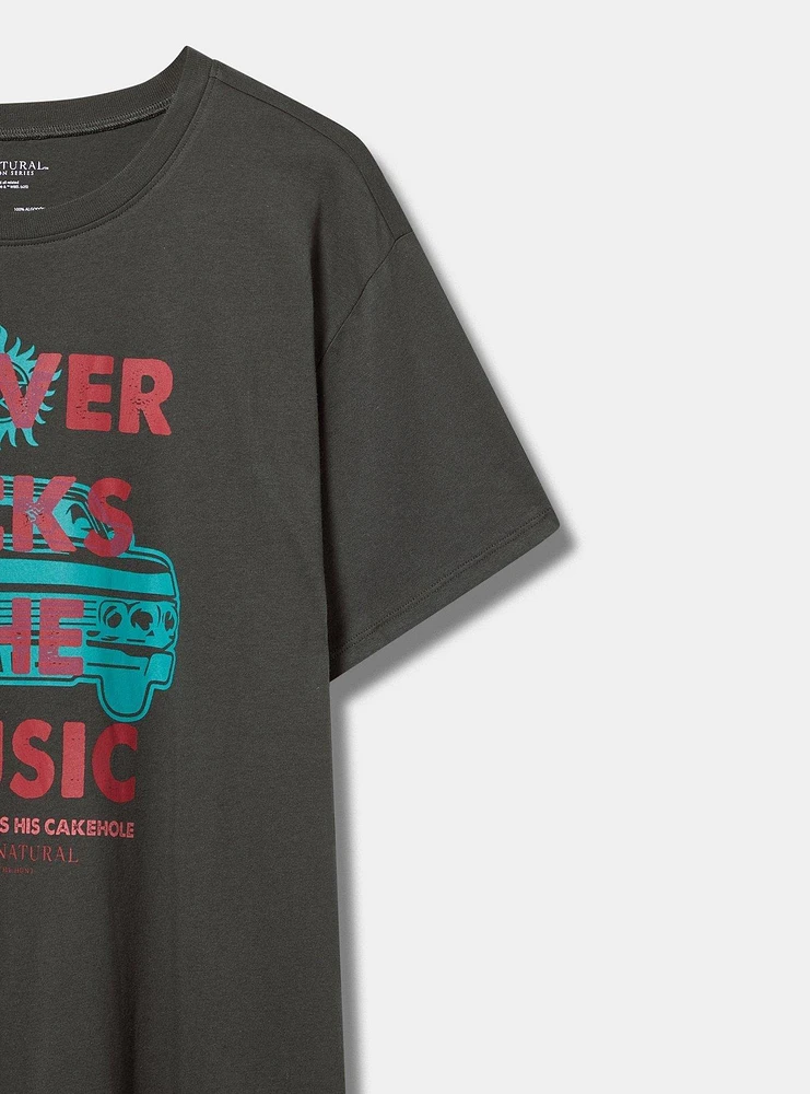 Supernatural Relaxed Cotton Crew Tee