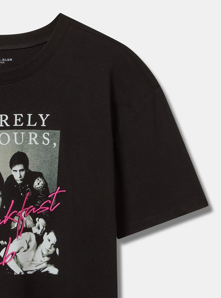 The Breakfast Club Relaxed Cotton Embroidered Tee