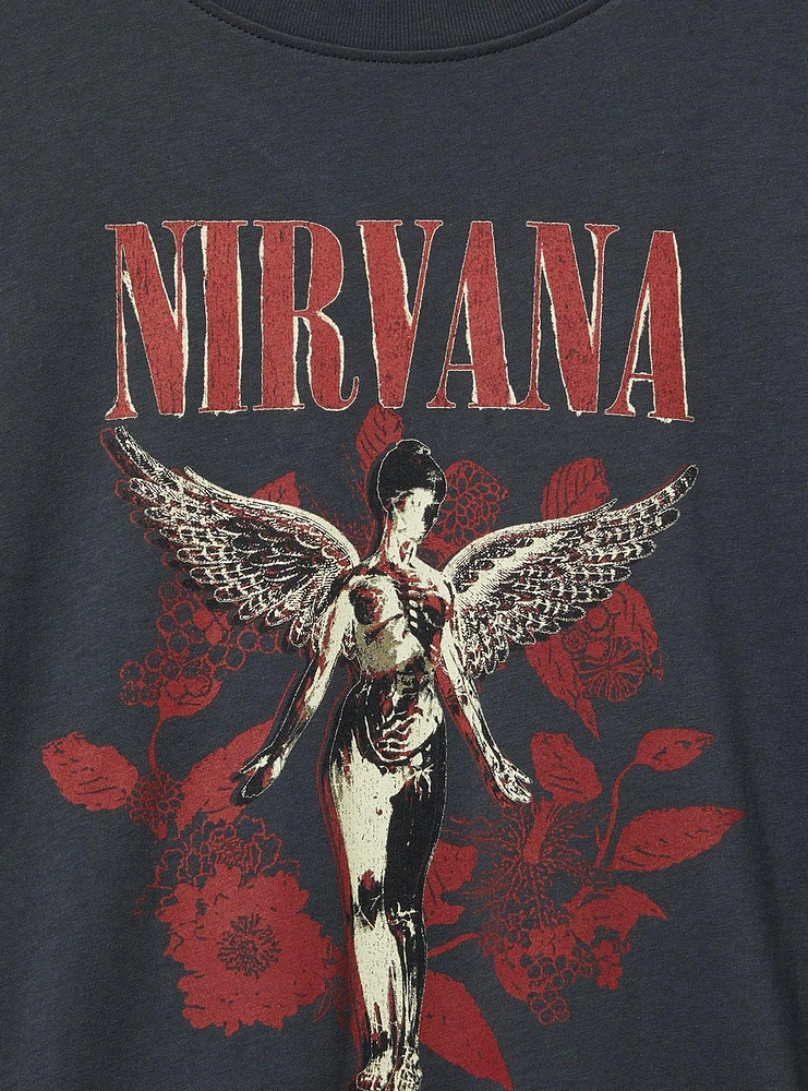 Nirvana Relaxed Fit Crew Tee