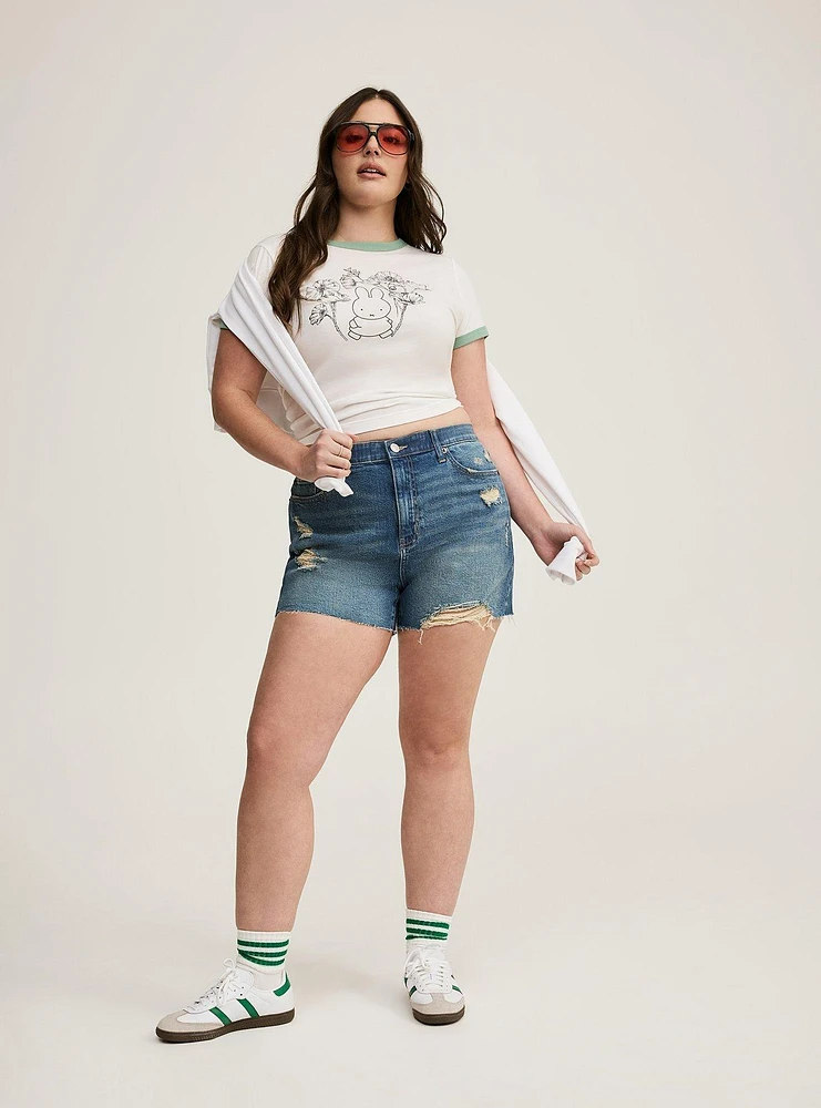Miffy Classic Cotton Ringer Tee