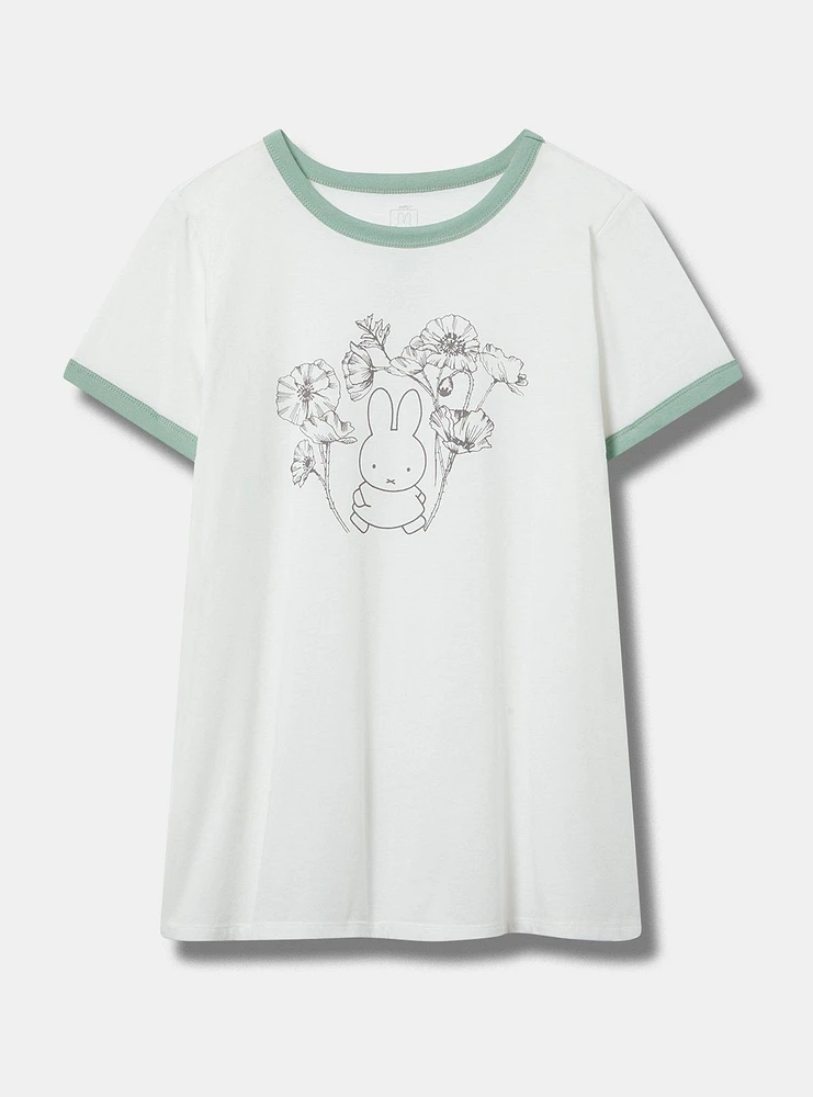 Miffy Classic Cotton Ringer Tee
