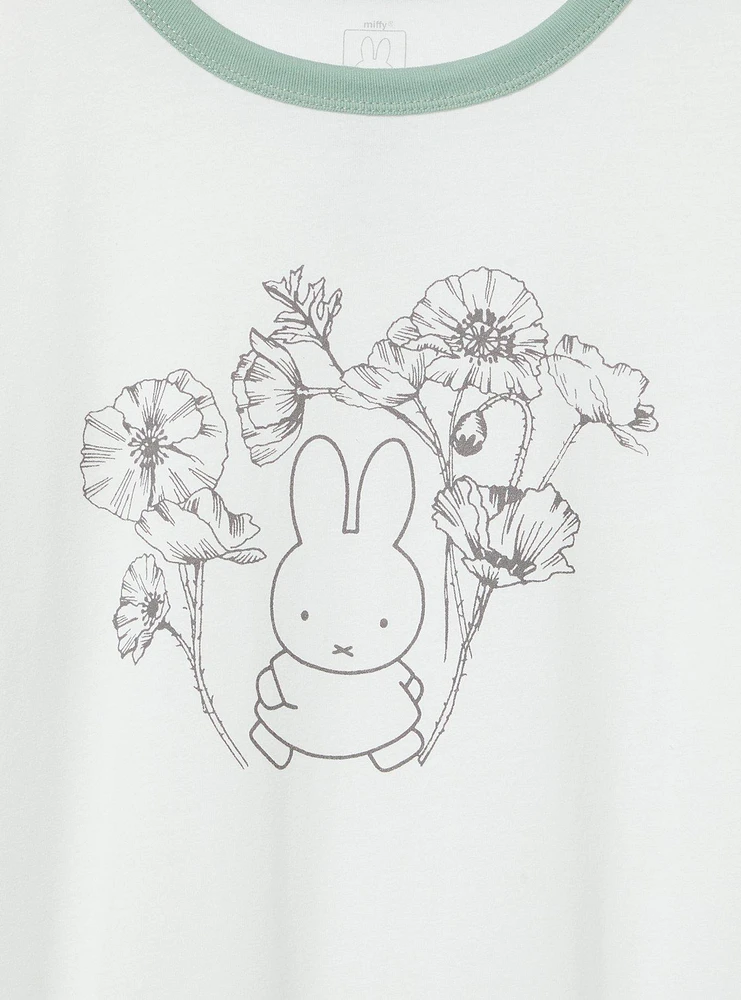 Miffy Classic Cotton Ringer Tee