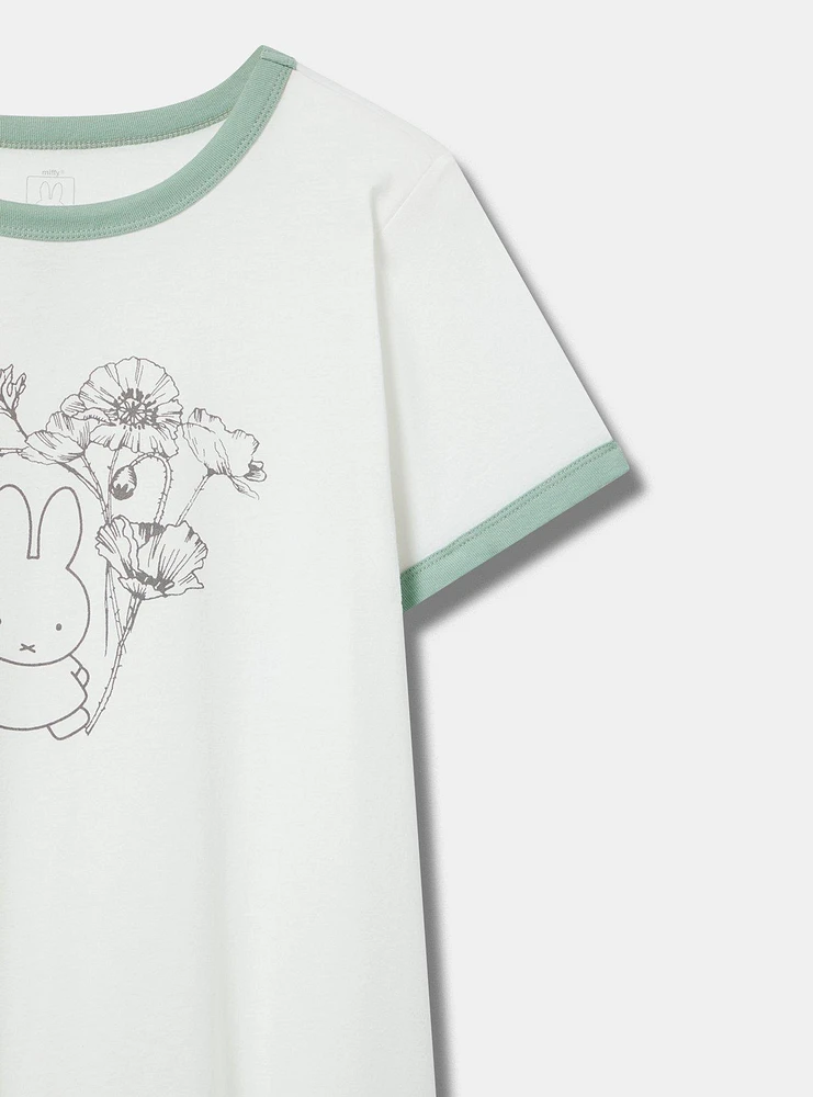 Miffy Classic Cotton Ringer Tee