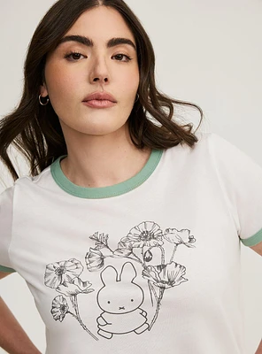 Miffy Classic Cotton Ringer Tee