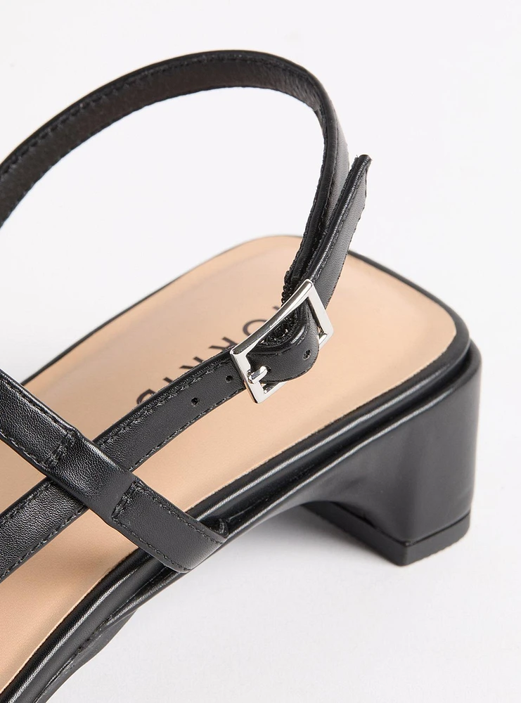 Strappy Heeled Sandal (WW