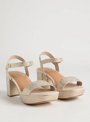 Embellished Platform Sandal (WW