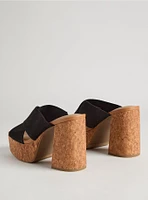 X-Band Platform Heeled Sandal (WW