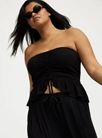 Cinched Tube Top