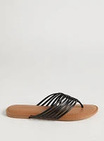 Strappy Braided Flip Flop (WW