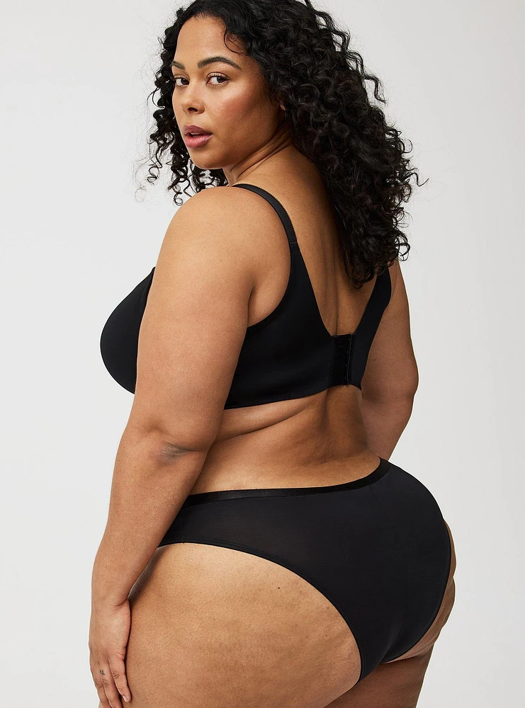 Second Skin Mid-Rise Tanga Panty