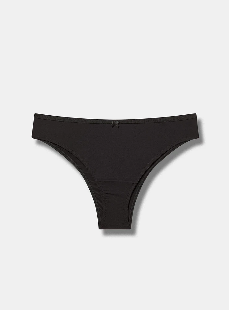 Second Skin Mid-Rise Tanga Panty