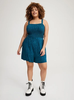 Smocked Tube Romper