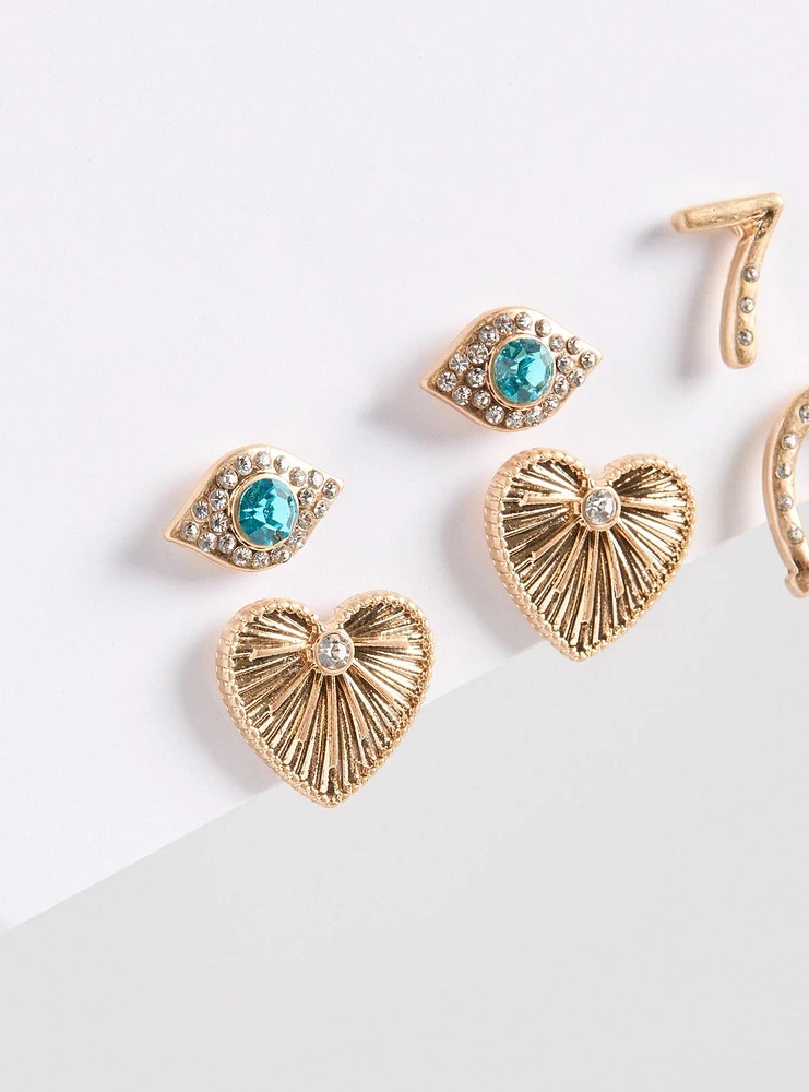 Lucky Me Stud Earring Set