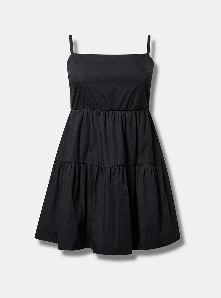 Bubble Hem Mini Dress