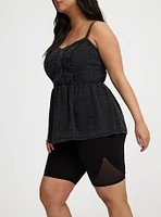 9'' Signature Waist Mesh Inset Bike Short