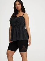 9'' Signature Waist Mesh Inset Bike Short