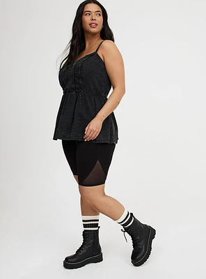 9'' Signature Waist Mesh Inset Bike Short