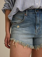 Festi 3'' Ultra High-Rise Cheeky Denim Short