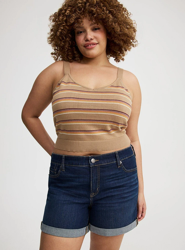 Cropped Sweater Tank