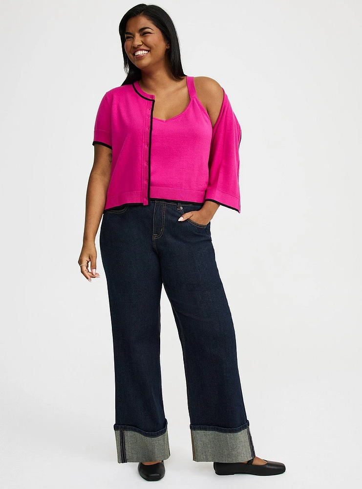 Cropped Sweater Tank