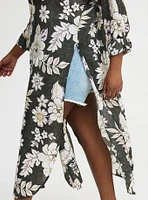 Button-Up Kimono Shirt