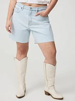 7'' High-Rise Dad Denim Short