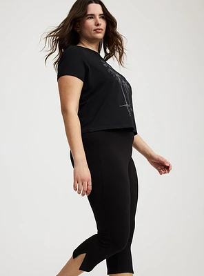 Capri Side Slit Legging