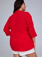 Belle Isle Cotton Popover Tunic
