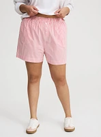 Cotton Boxer High-Rise Short