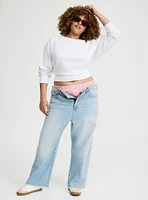 Cotton Boxer High-Rise Short