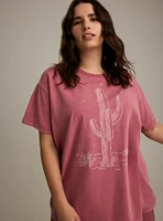 Festi Cactus Oversized Tee