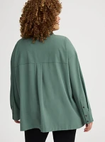 Stretch Woven Active Over Shirt