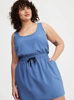 Stretch Woven 2fer Active Dress