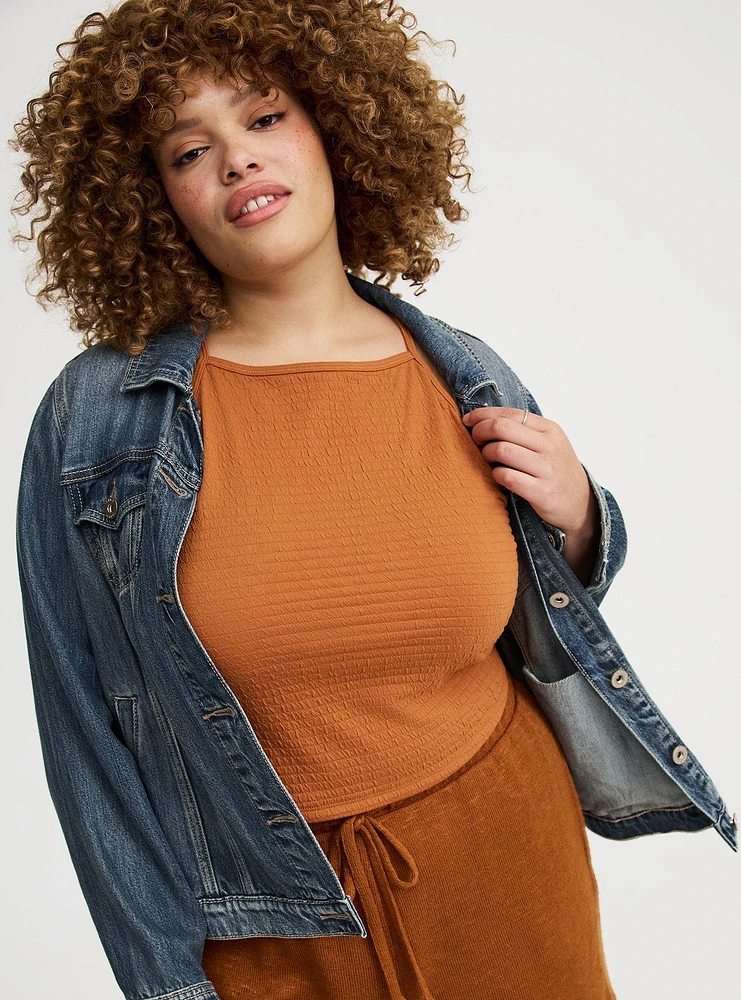 Goddess Neck Crop Tank