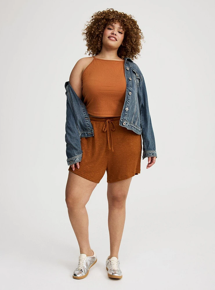 Goddess Neck Crop Tank