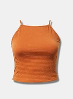 Goddess Neck Crop Tank