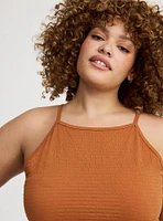 Goddess Neck Crop Tank