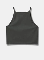 Symbols Foxy High Neck Crop Tank