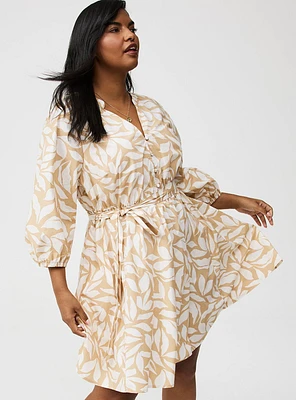 Peasant Skater Mini Dress