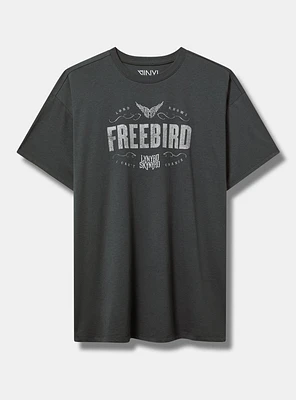 Lynard Skynard Freebird Oversized Cotton Tunic Tee