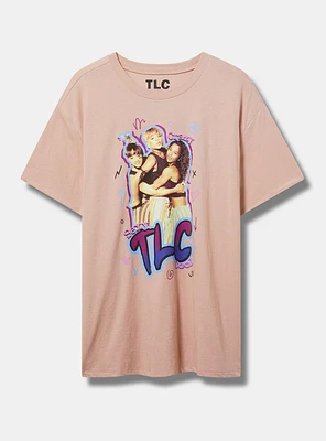 TLC Relaxed Cotton Crew Tee