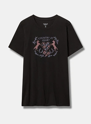 Country At Heart Classic Heritage Jersey Tee