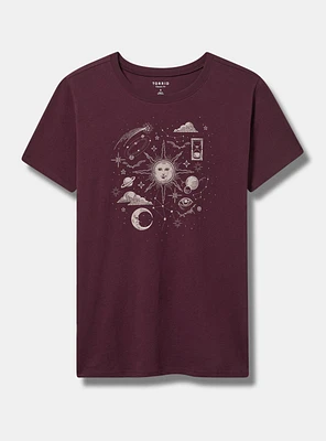 Celestial Stars Classic Heritage Jersey Crew Tee